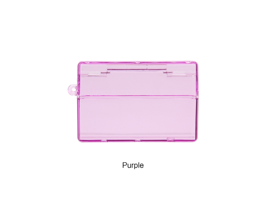 Capa Para Cartuchos De Cigarro Aquecidos Sem Combustão Iqos Iluma 6ª/7ª Geração 8.5x5.3x2.05cm Plástico Roxo Transparente Fwinl