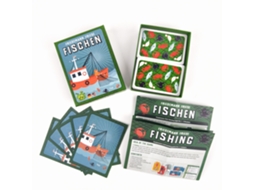 Novo Jogo de Tabuleiro de Pesca, para 3 a 5 Jogadores, com Duração de 40 a 60 Minutos, Ideal para Famílias e Encontros com Amigos. MDUG