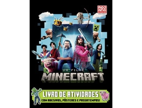 Livro Um Filme Minecraft - Livro Oficial De Atividades De Mojang Ab (português Do Brasil)