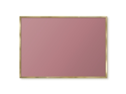 Magnetic Board Ash Gray For The Living Room Espelharte (100x70 Cm)
