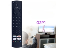 Comando de Tv para Xiaomi, Tcl, Toshiba Tv, Firetv G2p1 com Voz XIAOMOYU