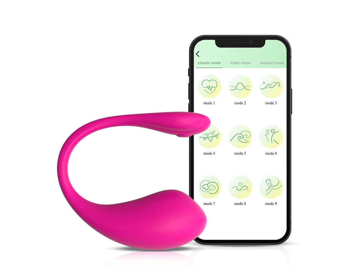 Vibrador OHPA TD1088 9 modos (Rosa - Silicone)