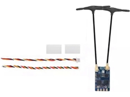 Receptor Elrs 2.4ghz Dual Core Rx Diversity Esp32 + Tcxo Fpv Nano para Aeromodelismo de Longo Alcance Diy SFUSHOS