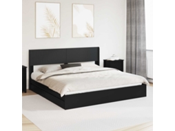 Vidaxl Estrutura De Cama Com Armazenamento E Cabeceira 2 Unid.