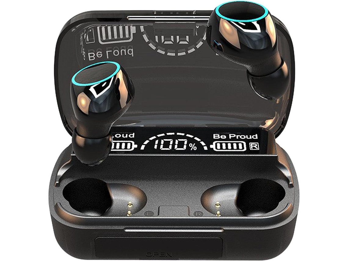 Fones de Ouvido Bluetooth 5.1 com Microfone, Controles de Toque, Cancelamento de Ruído e Resistência À Água Ipx7. MDUG