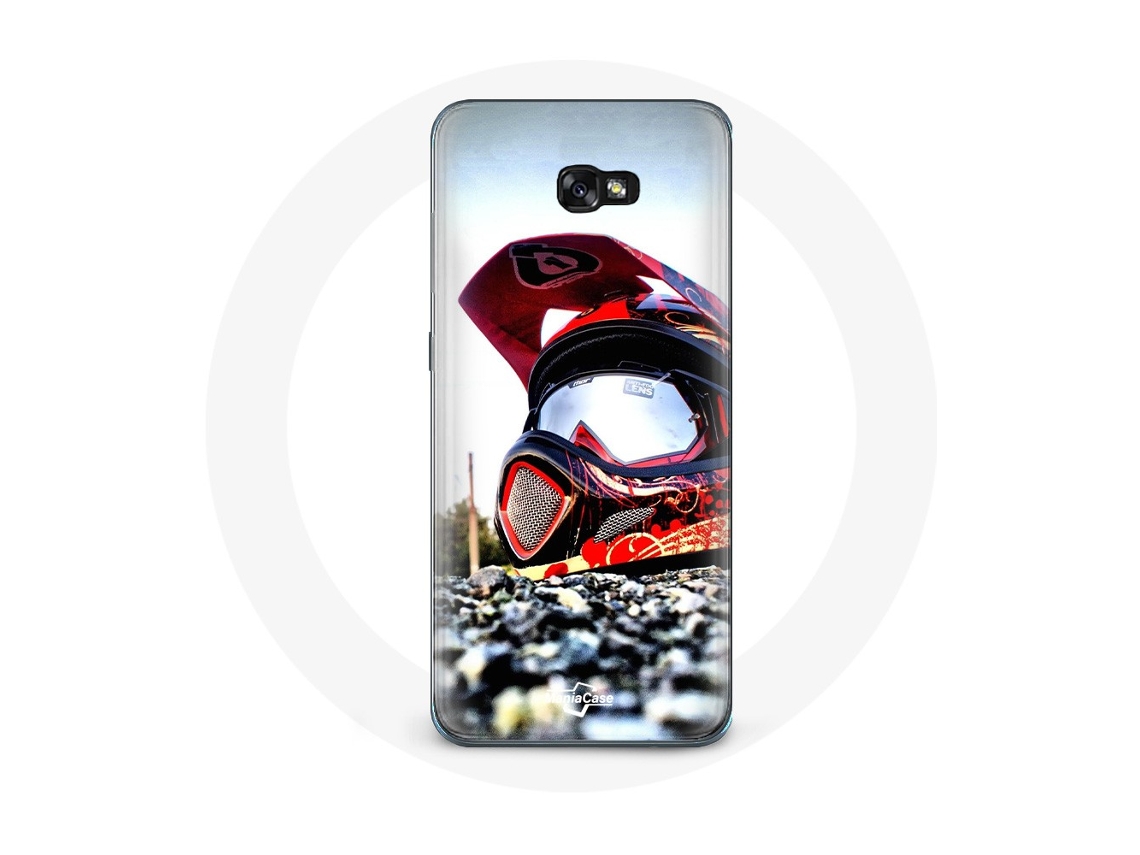 Capa para Samsung Galaxy A3 2017 Casque MotoCross