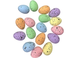 Lurelia Pack De 100 Ovos De Espuma, Tons Multicolor Para Páscoa E Artesanato