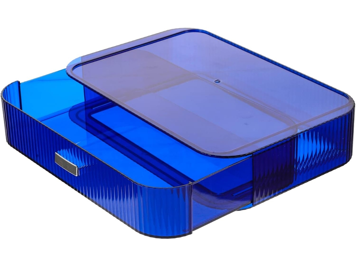 Organizador De Maquiagem Com Gaveta, Caixa Organizadora De Mesa Para Cosméticos E Acessórios, Design Gokoco