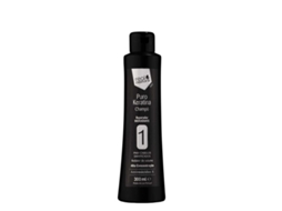 Puro Keratina Champô Sem Sal 300Ml REAL NATURA