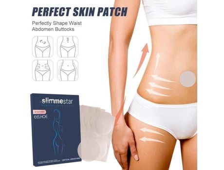 Patch de Emagrecimento para Perda de Peso Slimmestar 4 Caixas-80 Peças MOOHOP