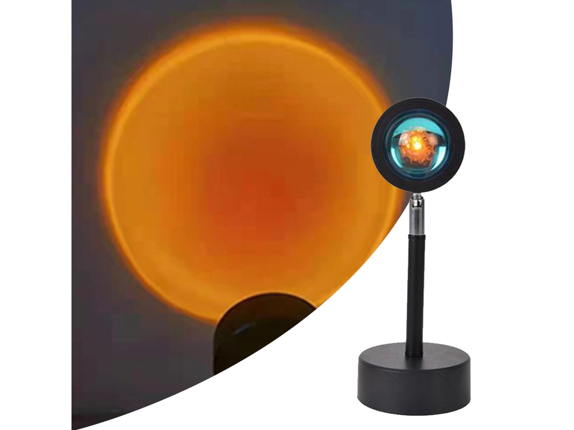 Sunset Light Projection Led Night Light ,180 Degree Rotation Sunset Lamp Night Light Projector Led Lamp For Photography/Selfie/Home Party/Living