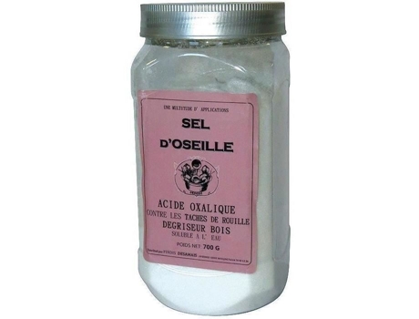 Ácido Oxálico Dousselin 700 G Abrilhantador De Madeira Tira Manchas Proteção Para Madeira Velha