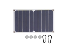 Painel Solar Portátil Laxiscreed 6w 5v Com Saída Regulada Para Exterior