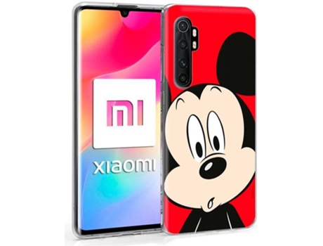 Capa Xiaomi Mi Note 10 Lite DISNEY Mickey Transparente