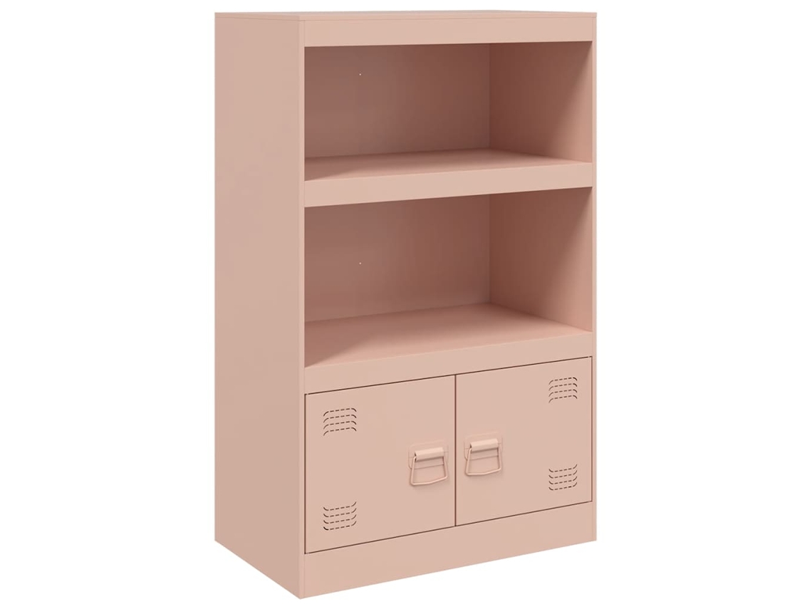 Aparador 67x39x107 Cm Aço Rosa MAISON EXCLUSIVE