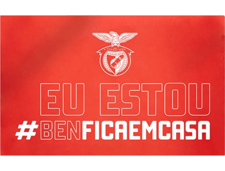 Bandeira  #Benficaemcasa 90X150