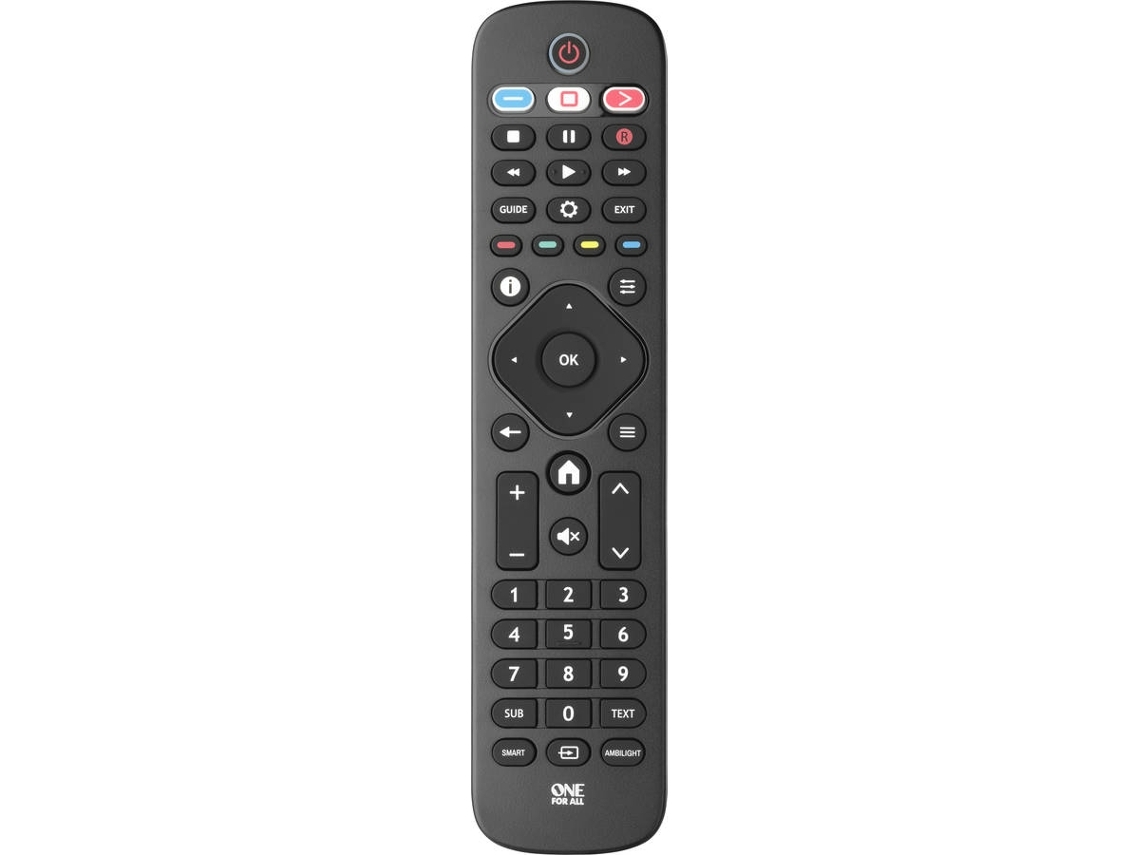 Comando Universal TV ONE FOR ALL URC4913 (Outlet Caixa Aberta - Philips)