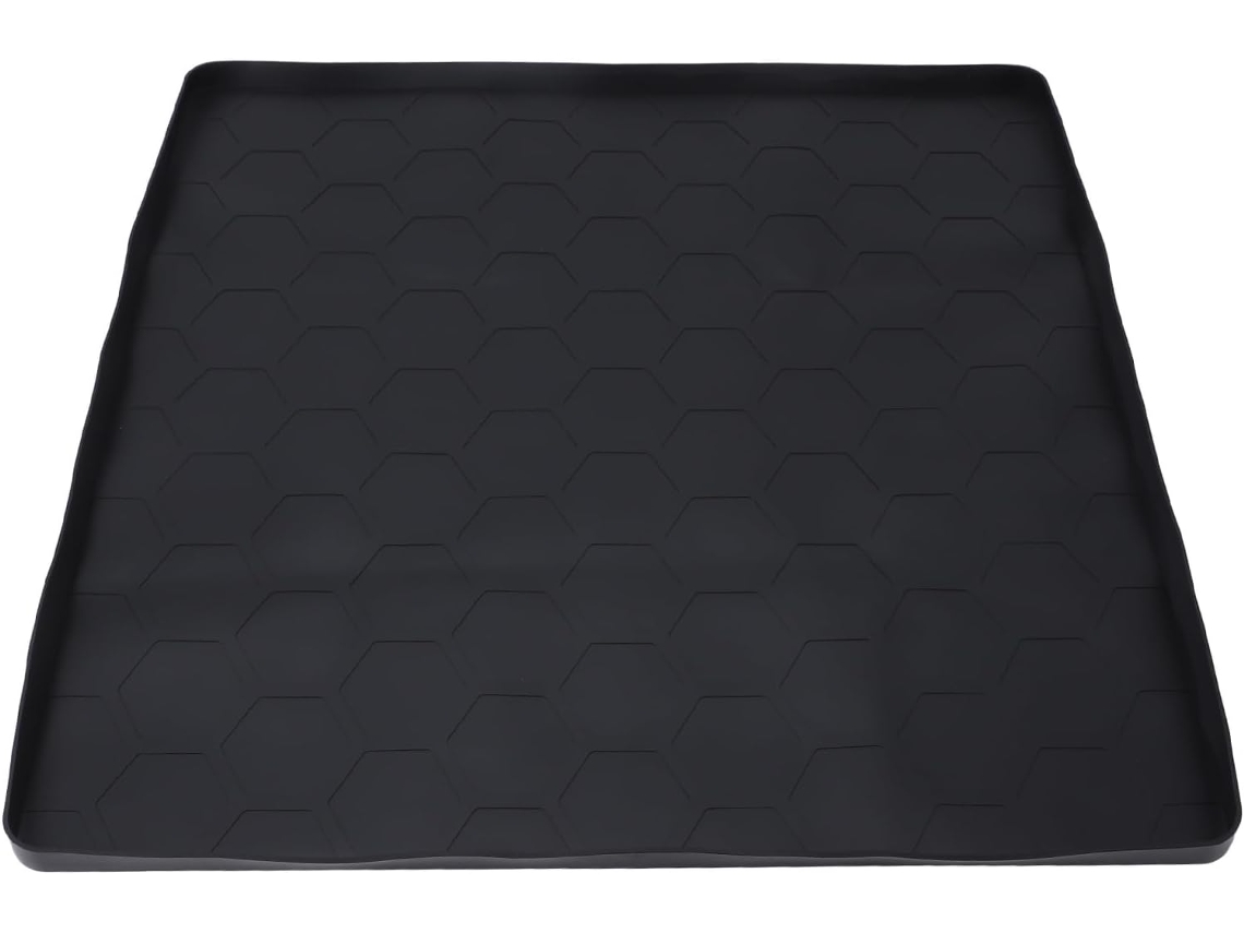 Tapete de silicone Yosoo para geladeira, para uso no recipiente da máquina de lavar roupa, secadora e