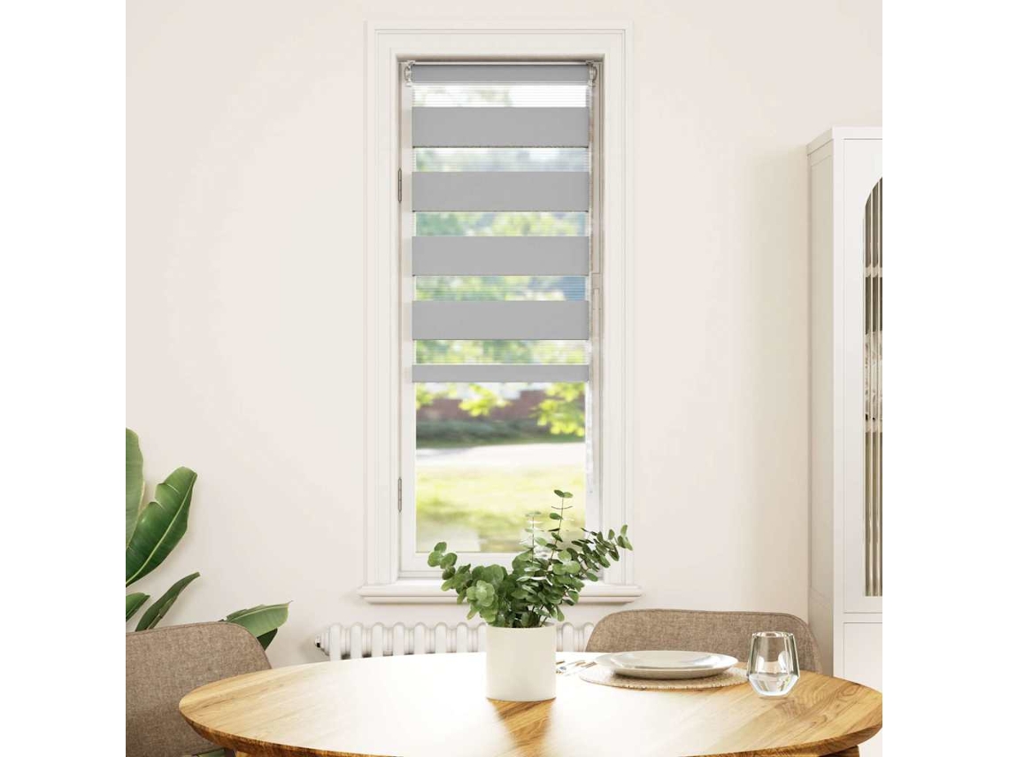 Vidaxl Cortina De Zebra 40x150 Cm Largura Do Tecido 35,9 Cm Poliéster