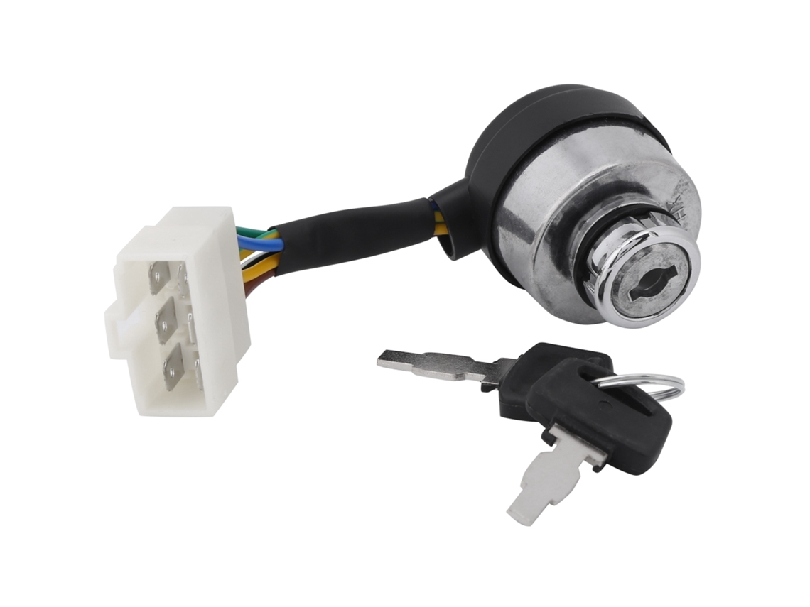 Interruptor de Chave de Ignição com 6 Fios para Gerador a Gás 2.5 6.5kw 188f Chave de Partida