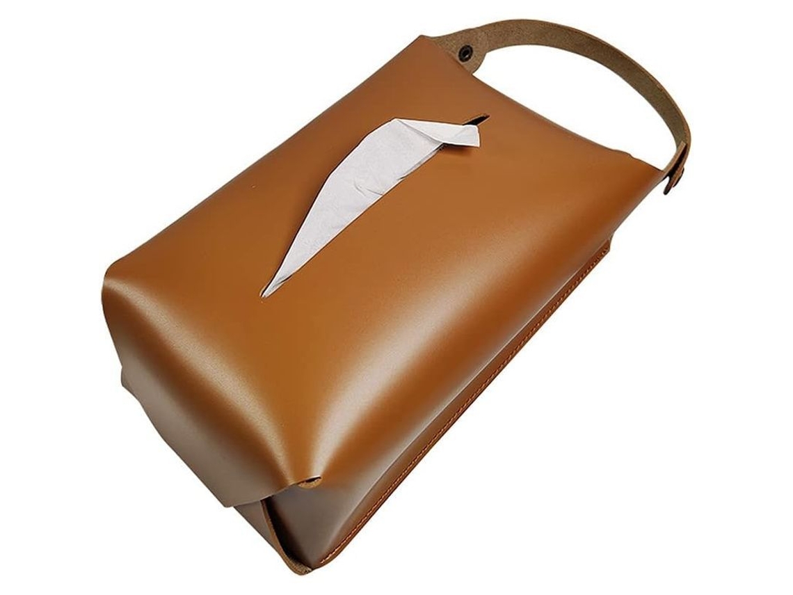Caja De Guarda-paços De Couro Pendente Para Sala, Banheiro, Carro, Mesa De Café, Design Criativo, Resistente A Manchas