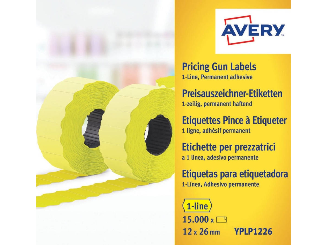Etiquetas AVERY YPLP1226