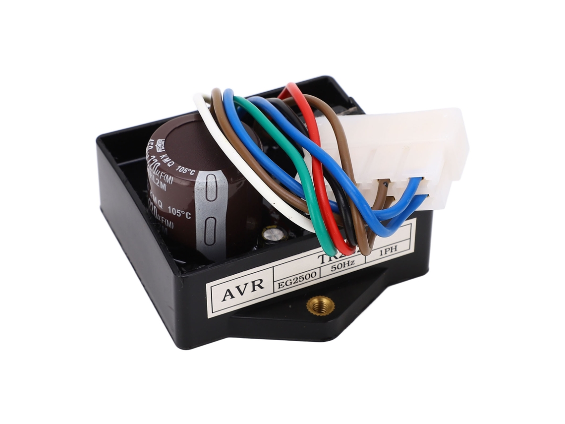 Regulador Automático De Tensão Avr Para Gerador A Gasolina Com Proteção De Baixa Frequência E Carcaça Abs