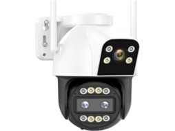 Câmera de Segurança Residencial com Cartão Sim 4g, Câmera Dome Ptz, 4k 6mp Hd com Zoom de 10x. SFUSHOS