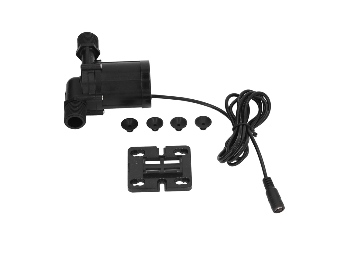 Bomba De Impulso 12m Ascenso Bajo Ruído Motor De Cobre 800l/h 24v 30w Para Acuario Y Regadera