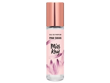 Perfume feminino Elegance Pink Swan Rollerball 10ml, fragrâncias fragrâncias, Miss Kay