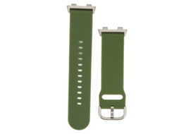 Cinturão Silicone Liberação Rápida Oppo Watch 2 46mm Verde Militar Ajustável