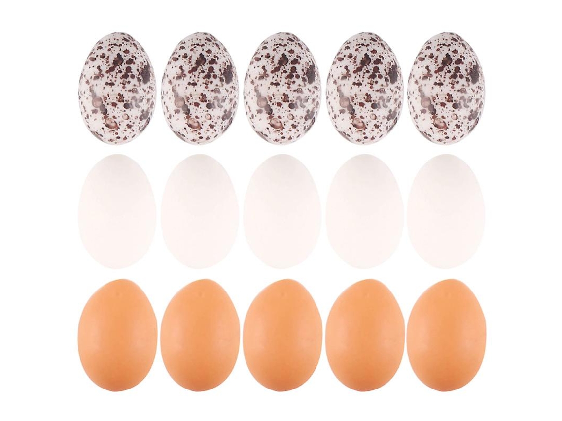 24pcs Modelos De Ovos Em Miniatura Allinless
