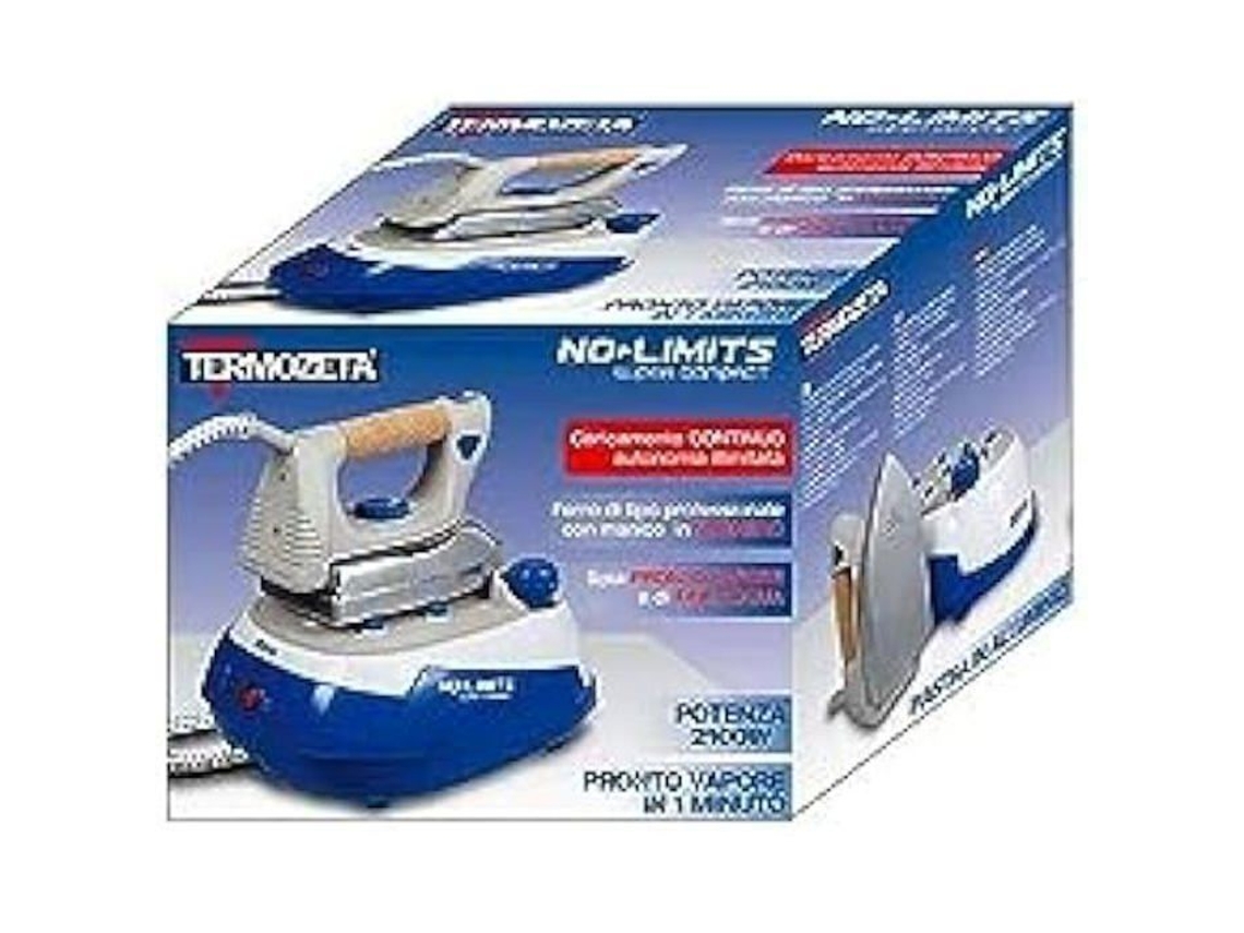 Ferro no Limits Super C Branco 2400W Pressão de Vapor 5 Fluxo de Vapor 40 G/Min TERMOZETA
