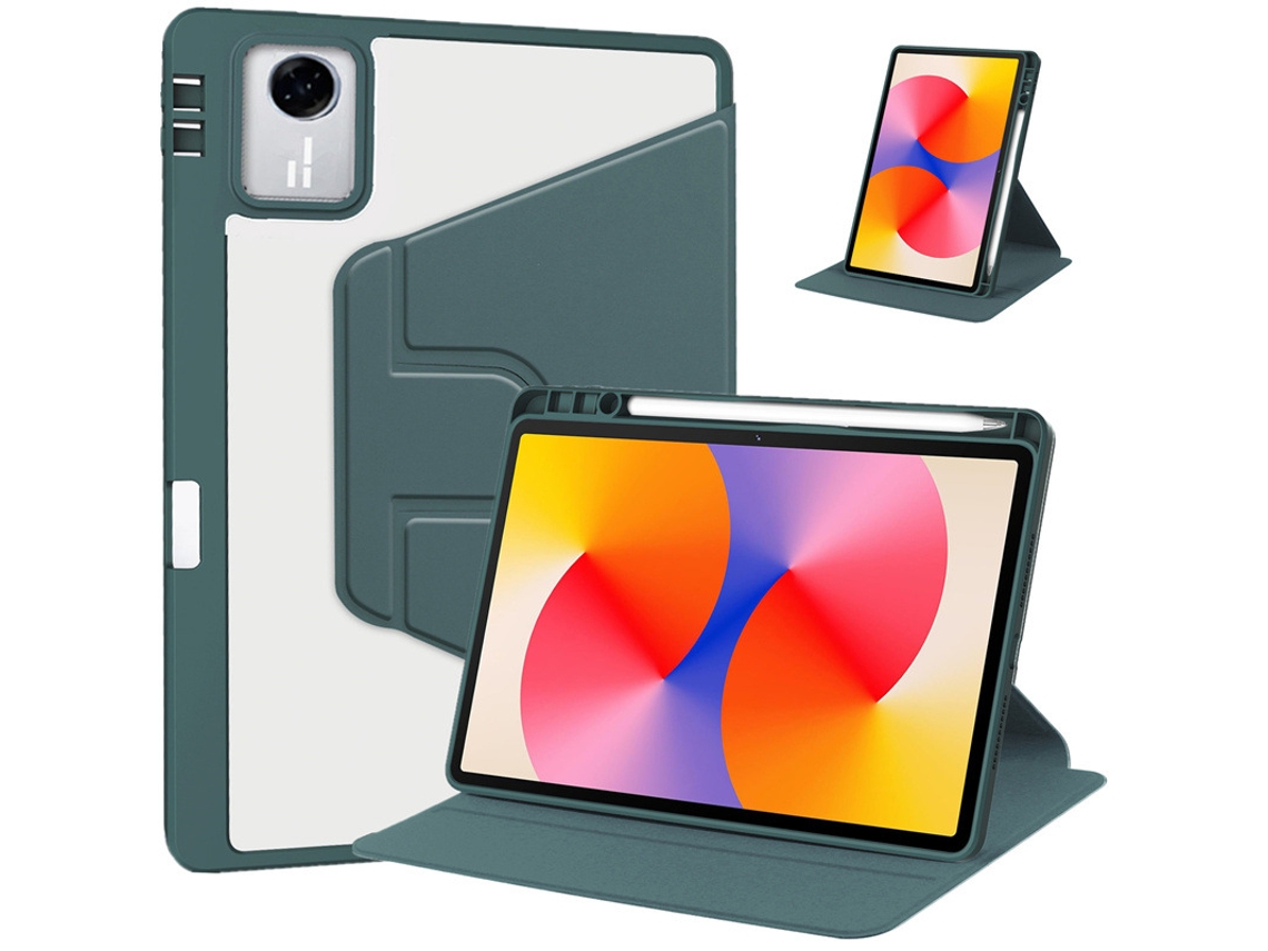 Capa Com Transparente Para Lenovo Idea Tab 11 Tb336fu, Bolsa Para Caneta wake/sleep Verde Hexinyigjly