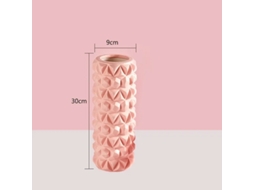 Rolo de Ginástica para Ioga e Pilates, Massageador Macio para Coxas MDUG (rosa)