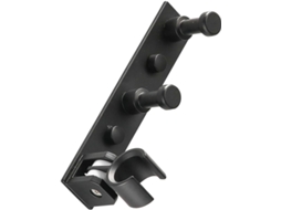 Suporte De Parede Luxshiny Em Alumínio Preto Para Armazenamento Bico Chuveiro, Prático E Resistente, Para Banheiro