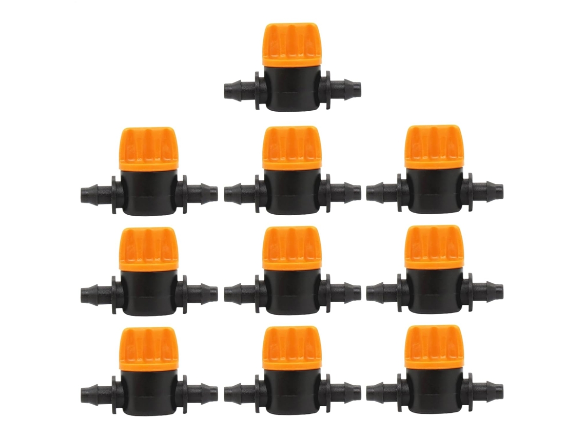 Conjunto De 10 Peças Acessórios Para Válvula Fechamento Irrigação