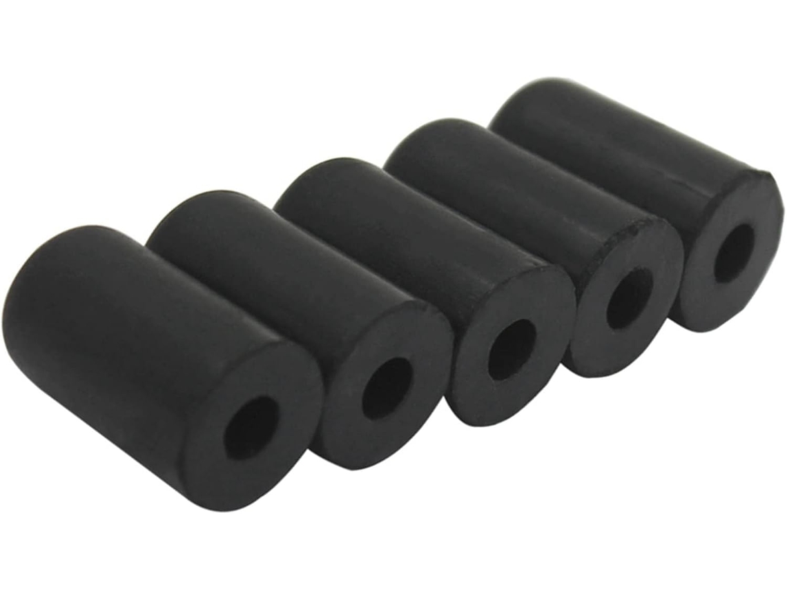 Conjunto De 5 Ponteiras De Borracha Para Violoncelo, Protetores De Borracha
