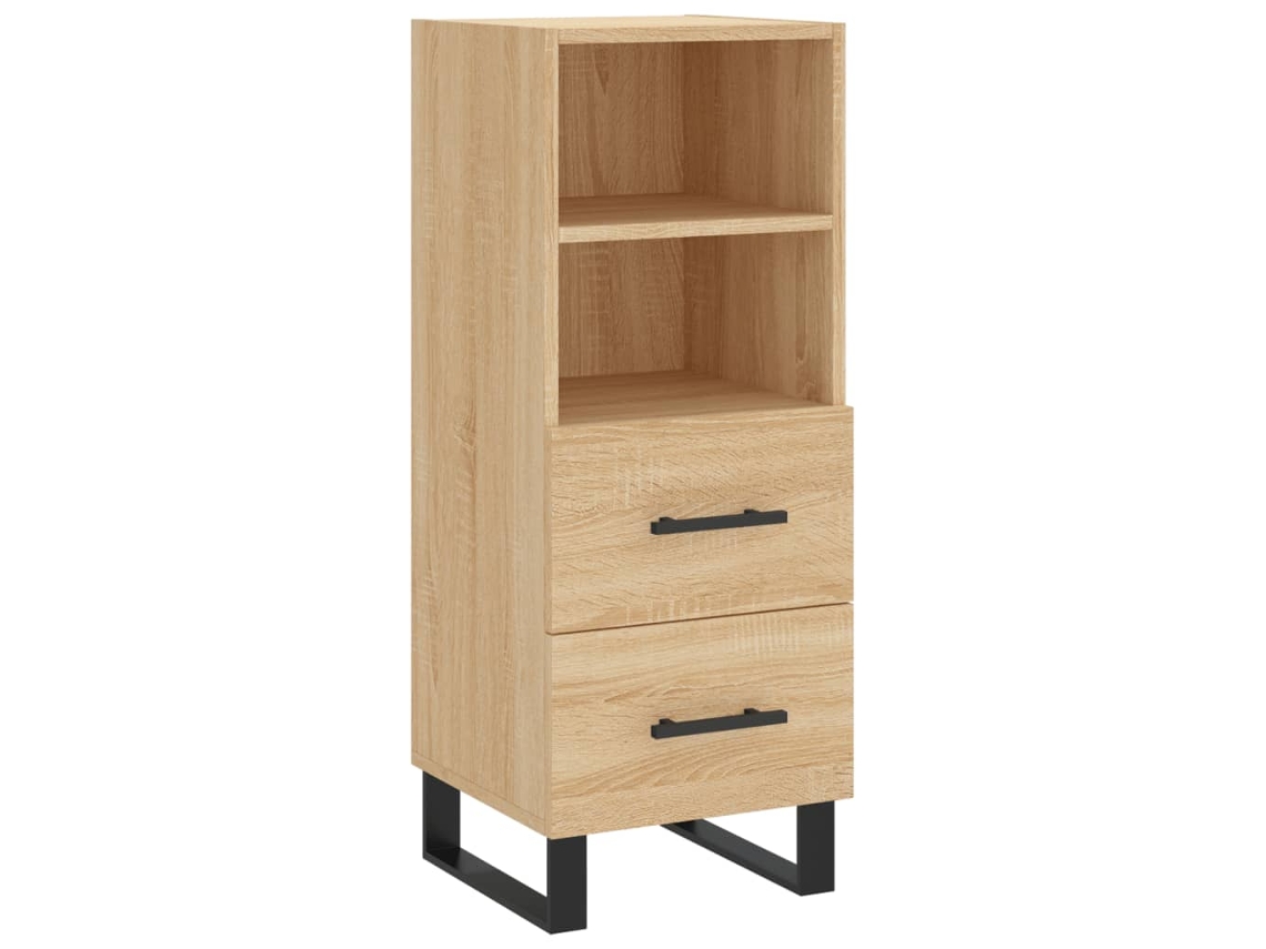 Aparador VIDAXL Marrom Madeira processada (34,5x34x90 cm)