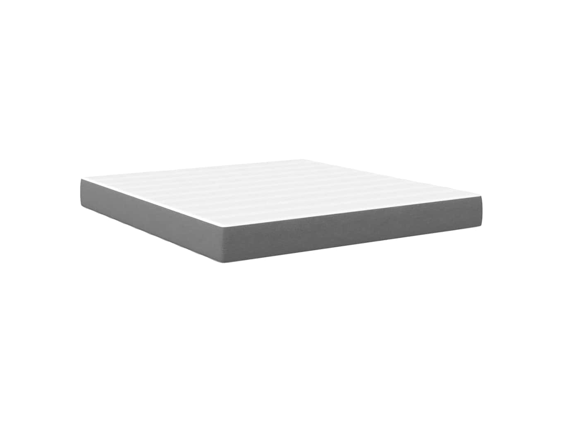 Colchão de Cama Cinzento Claro 180x200 cm Tecido MAISON EXCLUSIVE