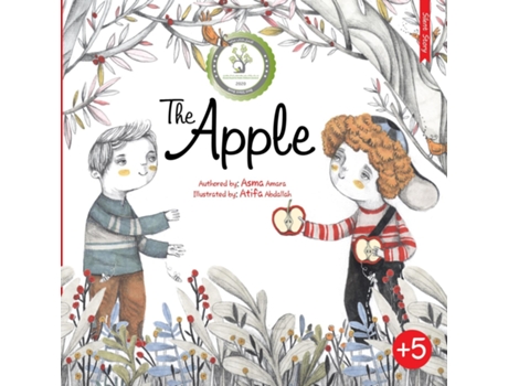 Livro The Apple A Silent Book de Asma Amara (Inglês)
