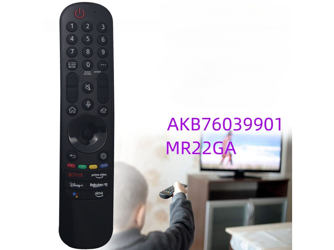 Comando de TV para LG Mr22ga AKB76039901 com controle por voz e air mouse XIAOMOYU