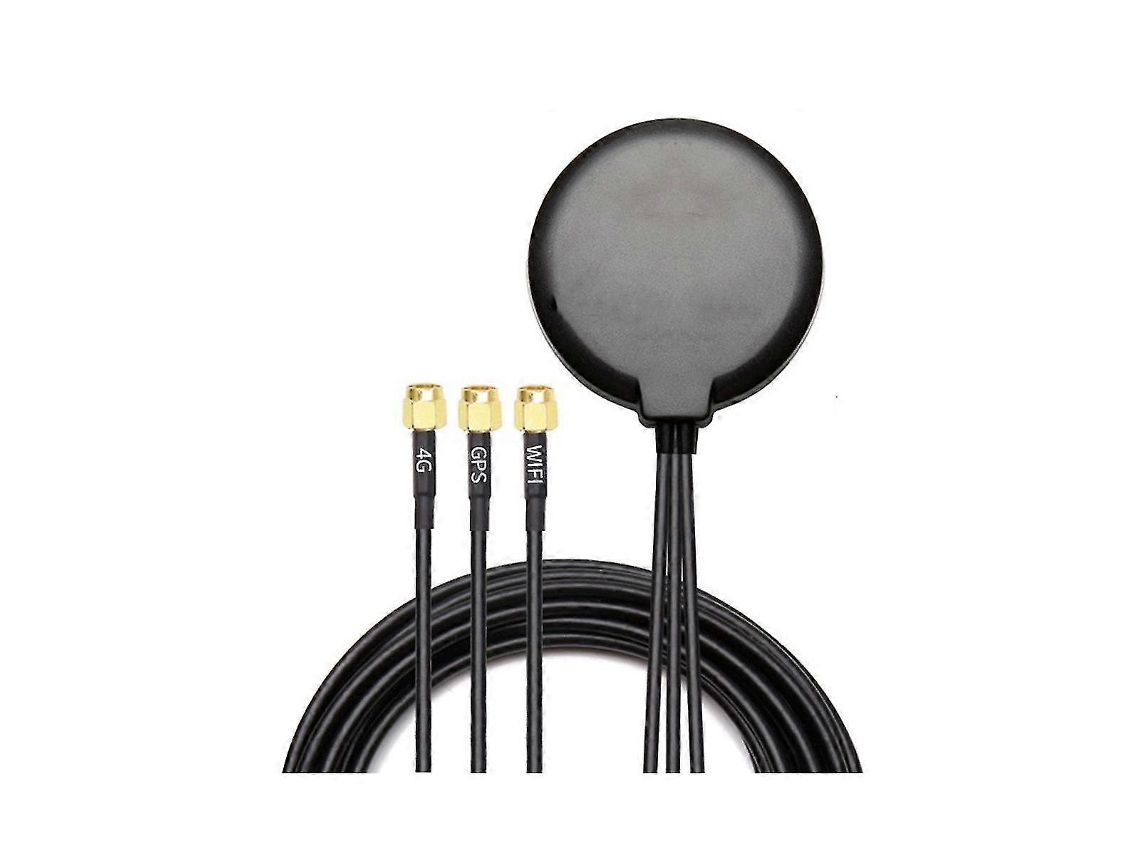 Antena 4g Wi Fi Gps Antena Externa Combinada 3 Em 1 De Alto Ganho 5/28 Dbi Ran S Aquaforge
