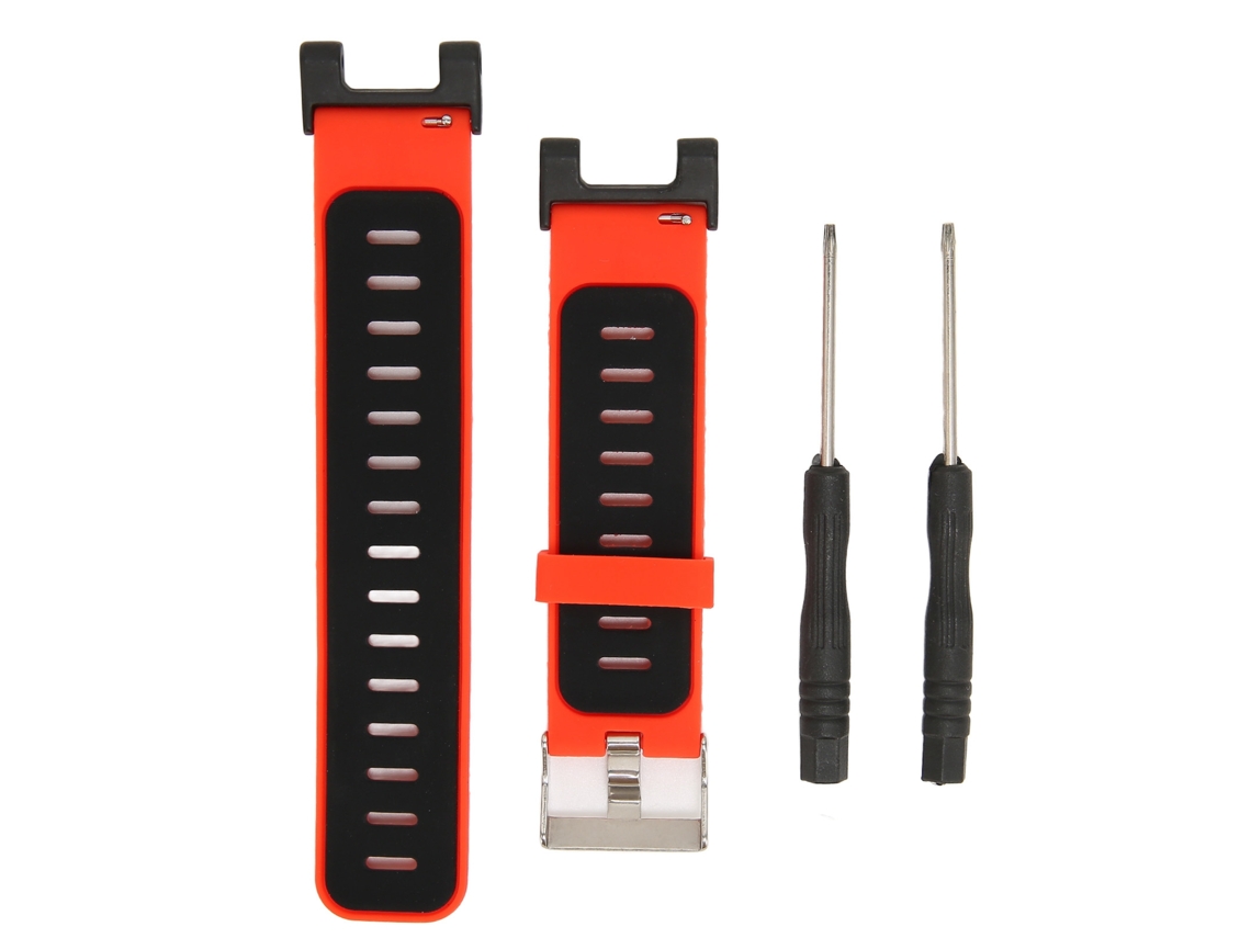 Aetheria pulseira de Silicone Suave para Amazfit T rex e T rex Pro Cor Vermelha e Preta