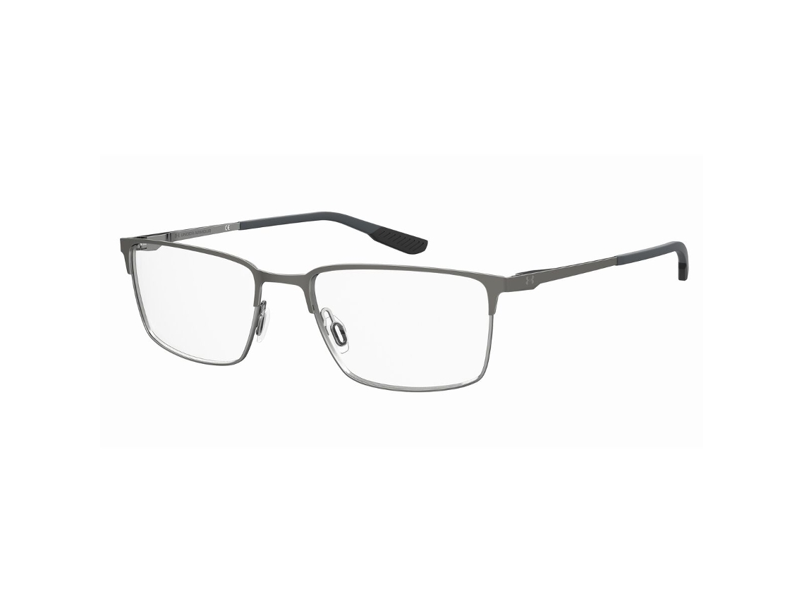 Armação de óculos de grau Under Armour UA-5058XL-G-KJ1G020 masculina (cinza - metal - 150 mm - Ø 60 mm)
