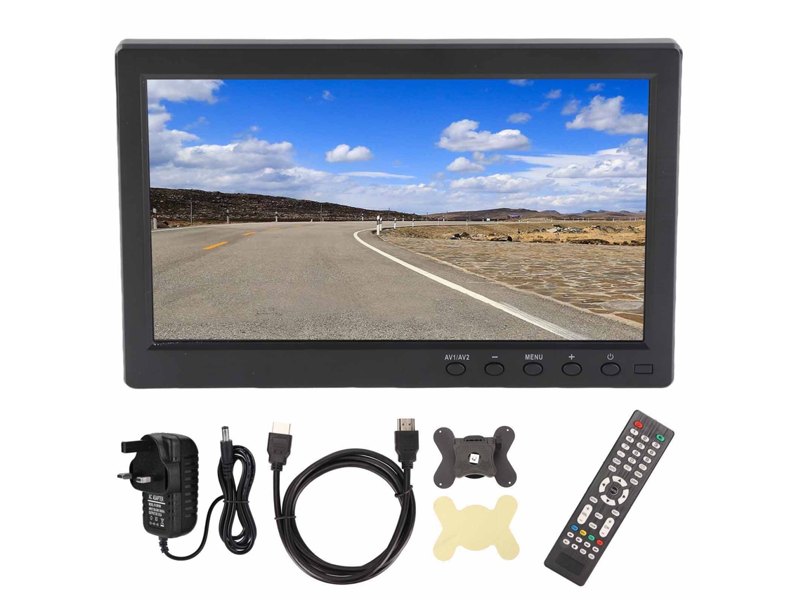 Monitor Portátil 10.1" Lcd Com Vga Bnc Av Ypbpr