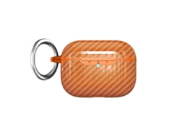 Capa protetora de fibra de carbono TPU para fones de ouvido Airpods Pro 3 GIECY