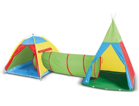 Tenda de Brincar  Dupla Colorida