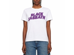 Black Sabbath Wavy Logo Vintage T-shirt White Unisex Adults Size:xxxl