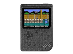 Console De Jogos Portátil De 3 Polegadas Com 500 Jogos Retrô Preto Nostalgia88